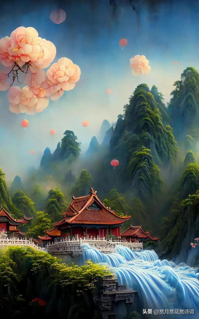雨后盛放